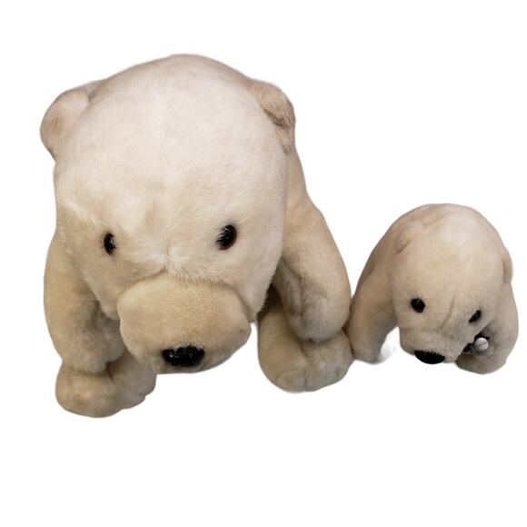 Vintage 1993 Coca Cola Polar Bears Plush Coca-Cola Company Bears Collectables - Picture 4 of 16